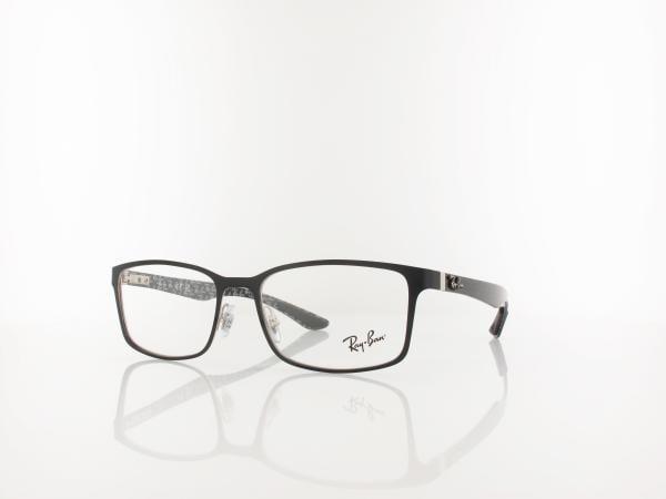 Ray Ban | RX8424 2997 55 | mattschwarz silber