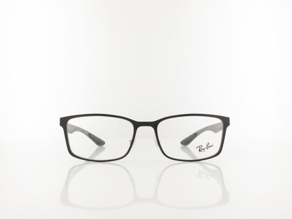 Ray Ban | RX8424 2997 55 | mattschwarz silber