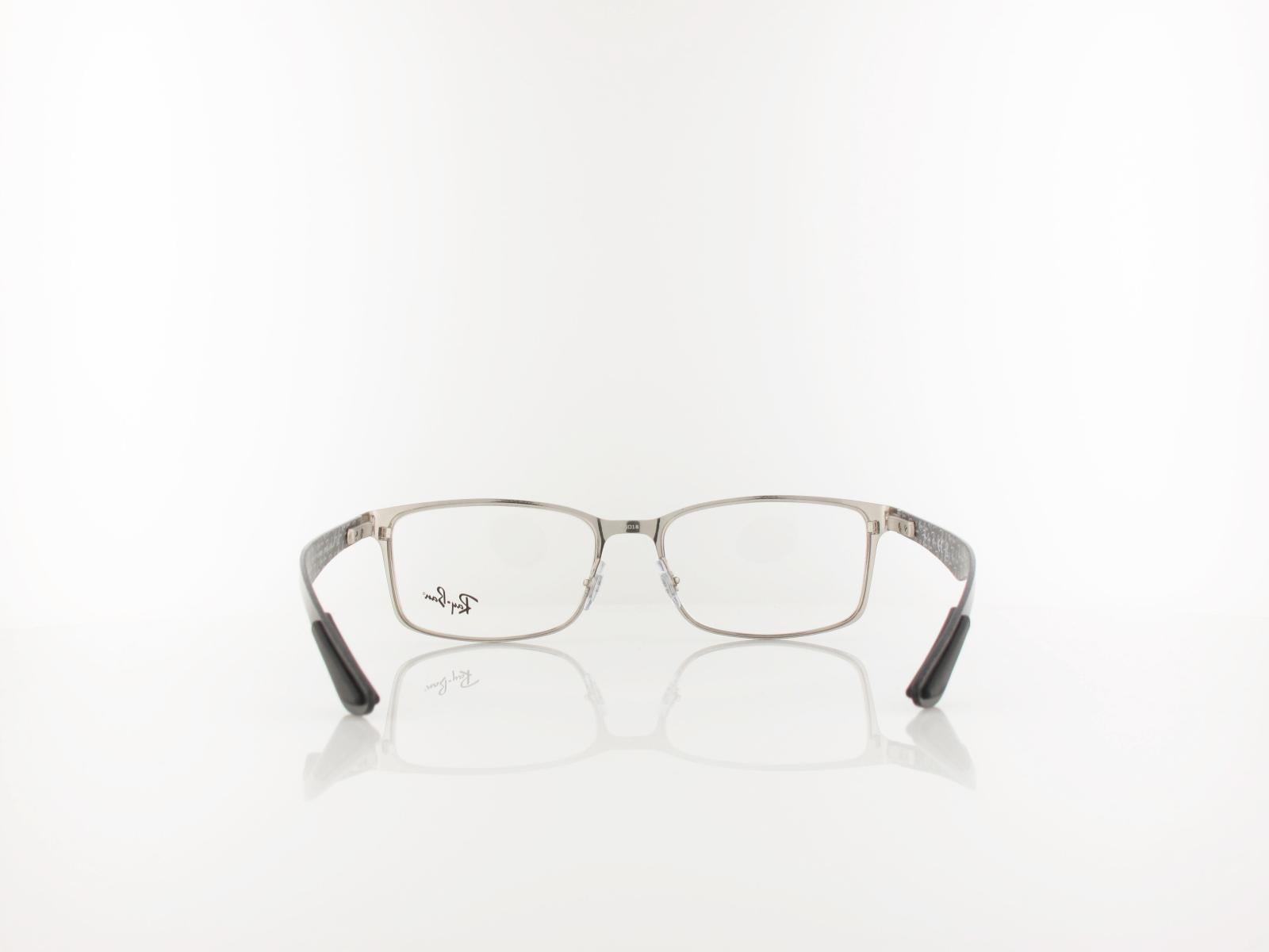 Ray Ban | RX8424 2997 55 | mattschwarz silber