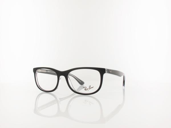 Ray Ban | RY1642 3529 48 | schwarz auf transparent