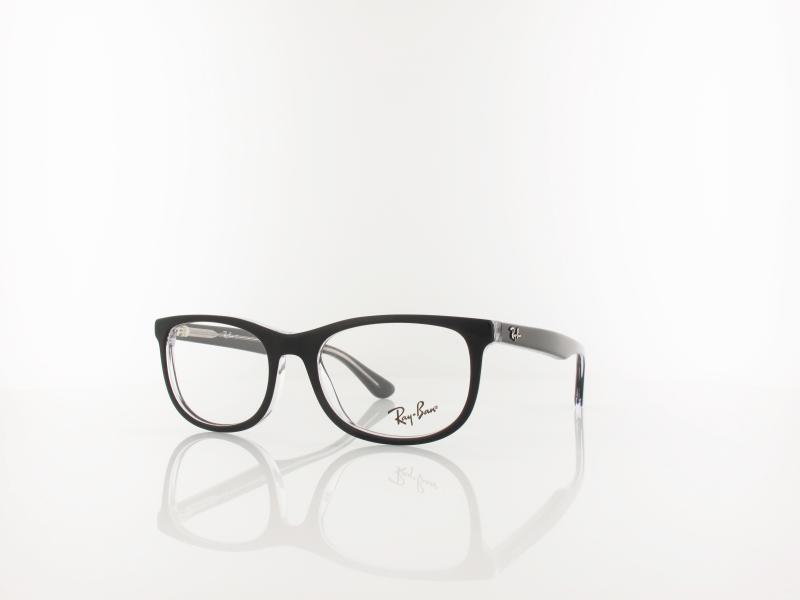 Ray Ban | RY1642 3529 48 | schwarz auf transparent
