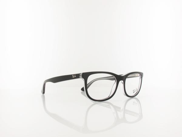 Ray Ban | RY1642 3529 48 | schwarz auf transparent