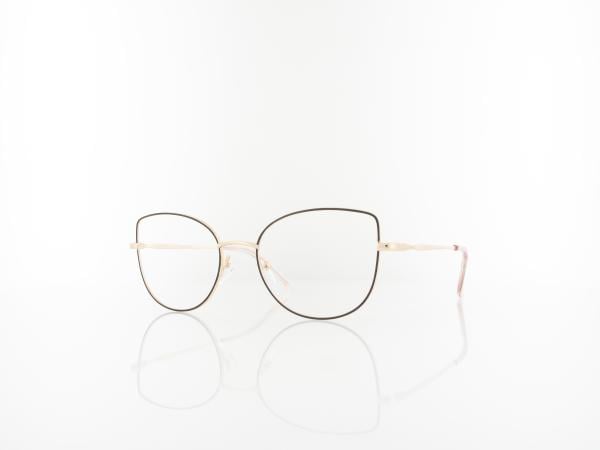 Brilando | L119 A 53 | gl&auml;nzend rosegold matt schwarz