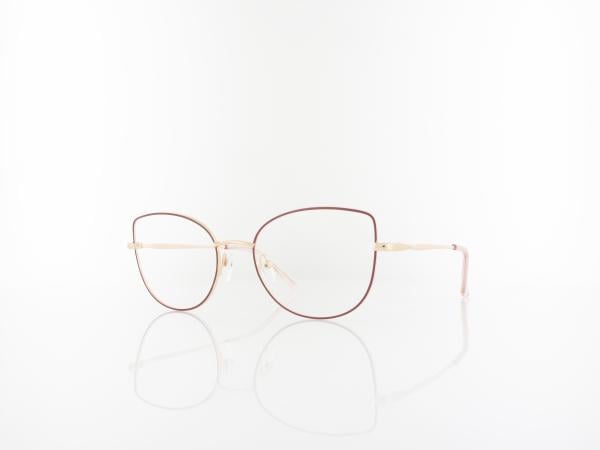 Brilando | L119 E 53 | gl&auml;nzend rosegold matt violett