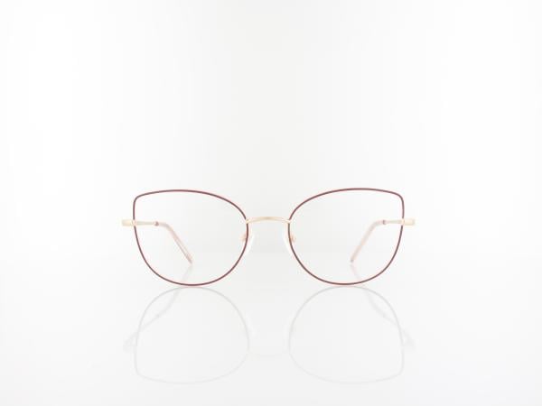 Brilando | L119 E 53 | gl&auml;nzend rosegold matt violett