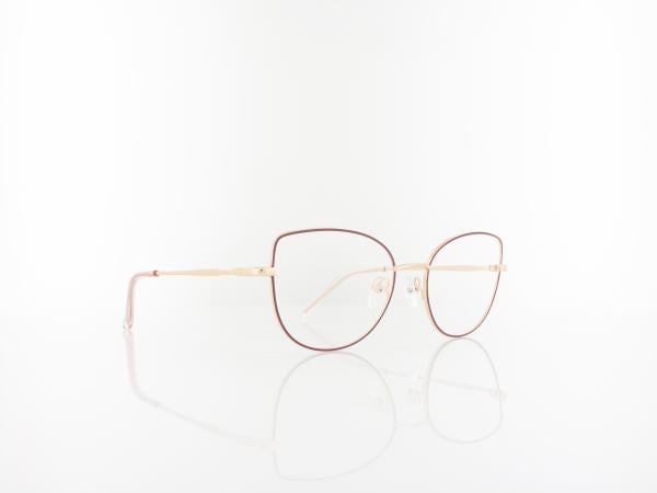 Brilando | L119 E 53 | gl&auml;nzend rosegold matt violett