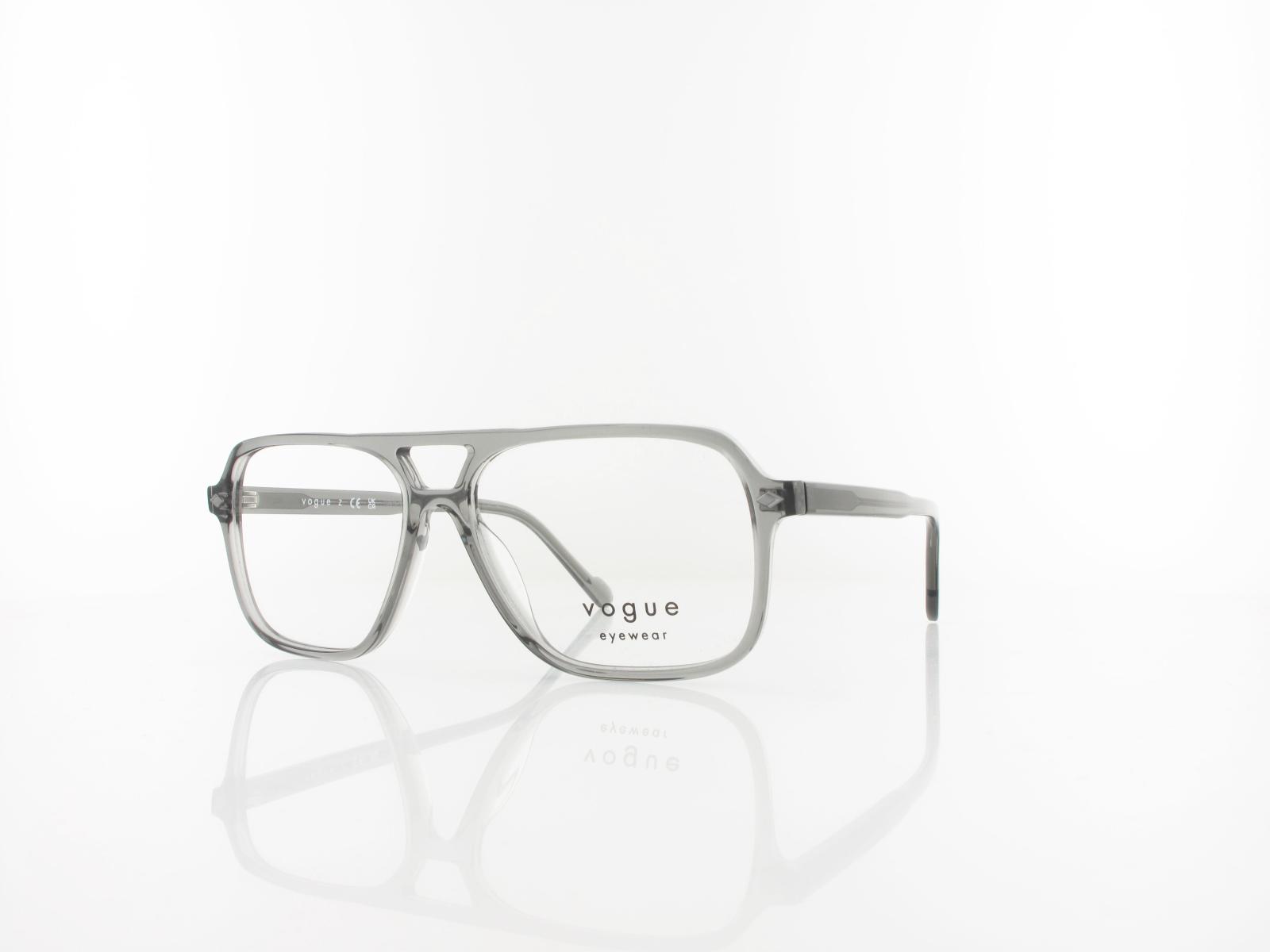 Vogue eyewear | VO5709 3294 55 | dunkelgrau transparent