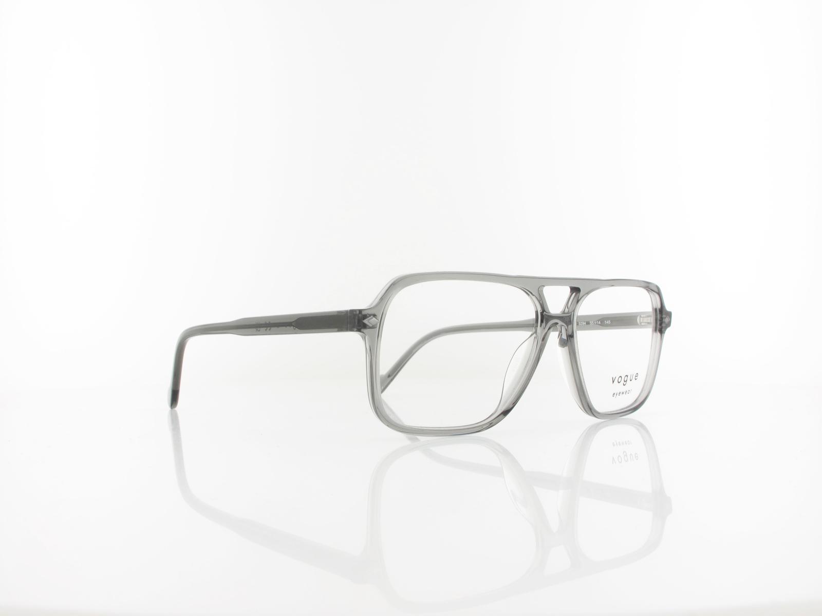 Vogue eyewear | VO5709 3294 55 | dunkelgrau transparent