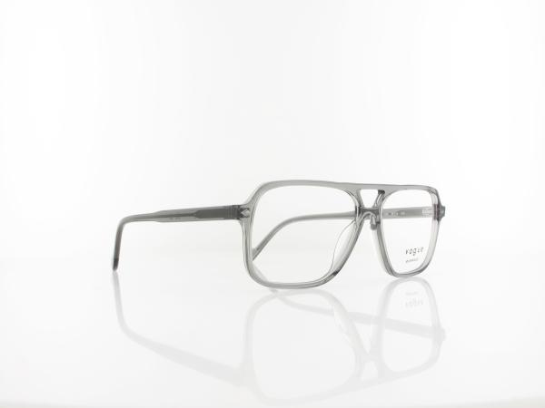 Vogue eyewear | VO5709 3294 55 | dunkelgrau transparent