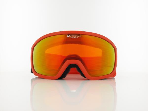 Alpina | SCARABEO JR. Q-LITE A7257 841 | pumpkin matt / Q-LITE red