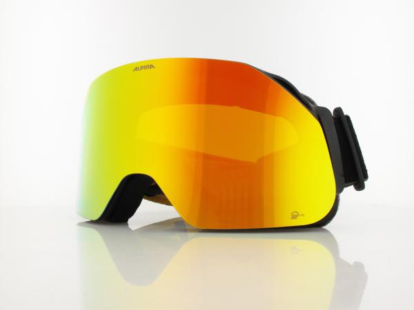 ALPINA | BLACKCOMB Q-LITE A7288 832 | black yellow matt / Q-LITE red