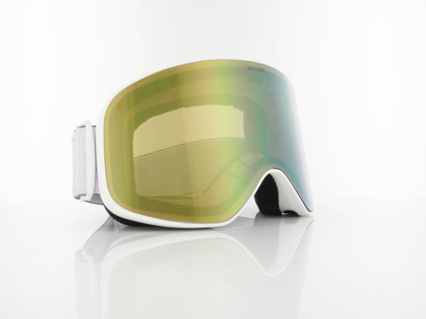 ALPINA | SLOPE Q-LITE A7293 812 | white matt / Q-LITE mirror gold