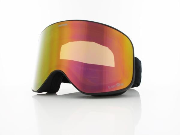 ALPINA | Slope Q-LITE A7293 832 | black matt / Q-LITE red