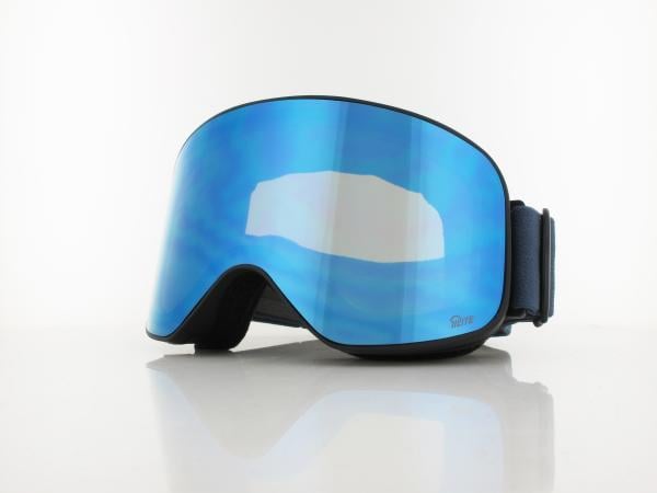 ALPINA | SLOPE Q-LITE A7293 882 | black dirtblue matt / Q-LITE blue