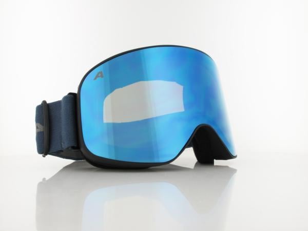 ALPINA | SLOPE Q-LITE A7293 882 | black dirtblue matt / Q-LITE blue