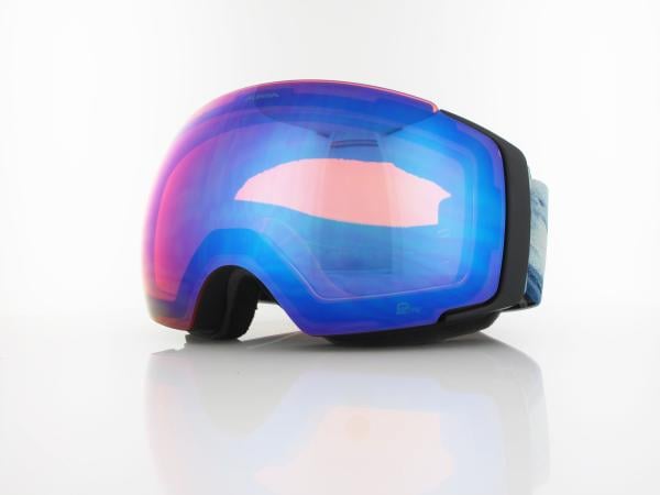 ALPINA | FALERA MAG Q-LITE A7311 882 | black-blue matt / Q-LITE mirror blue