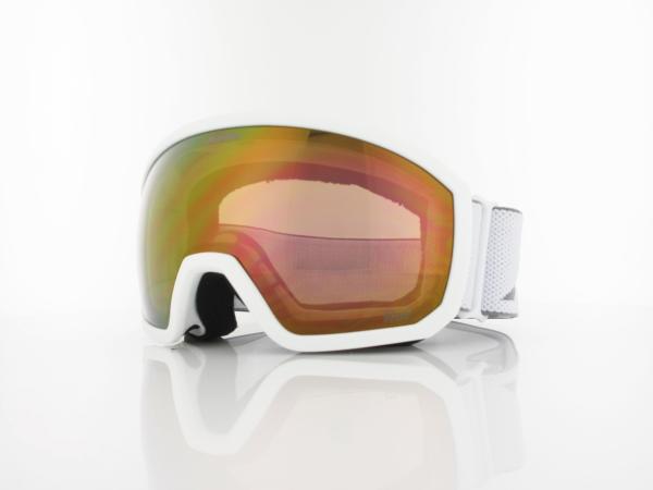 ALPINA | SCARABEO JR. Q-LITE A7315 811 | white matt / Q-LITE mirror red