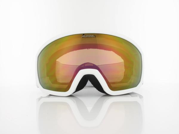 ALPINA | SCARABEO JR. Q-LITE A7315 811 | white matt / Q-LITE mirror red