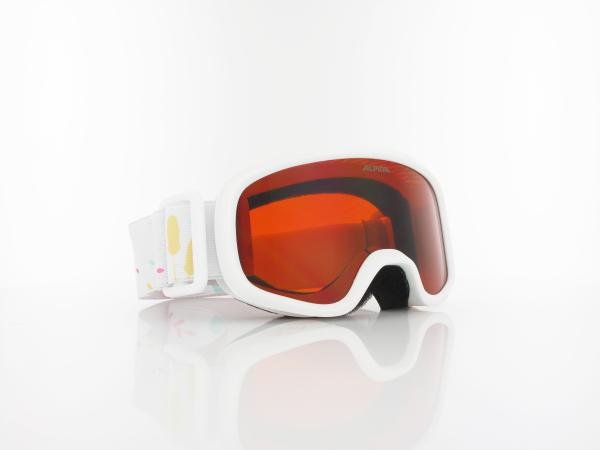 ALPINA | CARVY 3.0 A7319 411 | white matt / orange