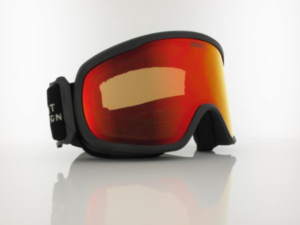 Giro | Cruz 002 | stacked black stone / amber scarlet