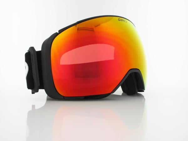 Giro | Comp 001 | wordmark black / vivid ember - vivid infrared