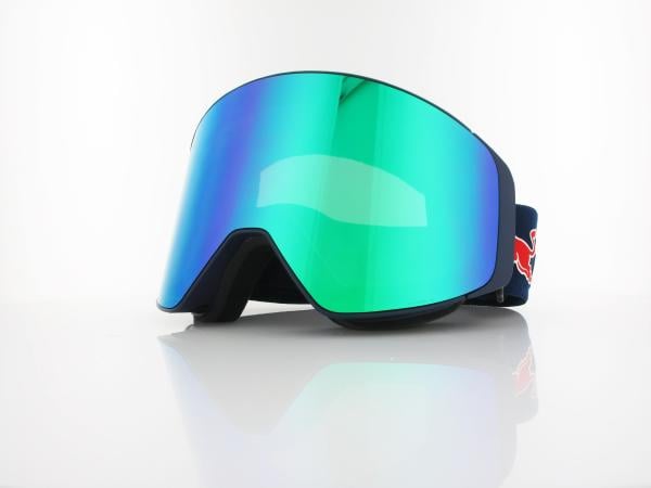 Red Bull SPECT | JAMM 07GR3 | matt blue blue strap colored logo / smoke green mirror - light pink
