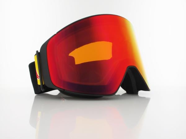 Red Bull SPECT | JAMM 08RE2 | matt black black strap colored logo / smoke red mirror - light pink