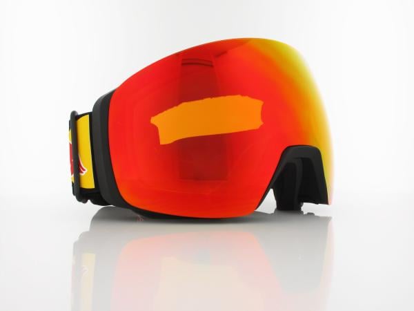 Red Bull SPECT | JON 02RE2 | matt black black strap colored logo / orange red mirror - light pink