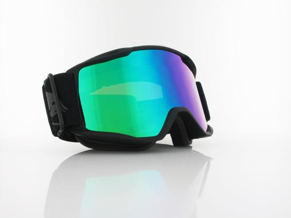 Red Bull SPECT | NEON 01GR3 | matt black black strap grey logo / brown with green mirror