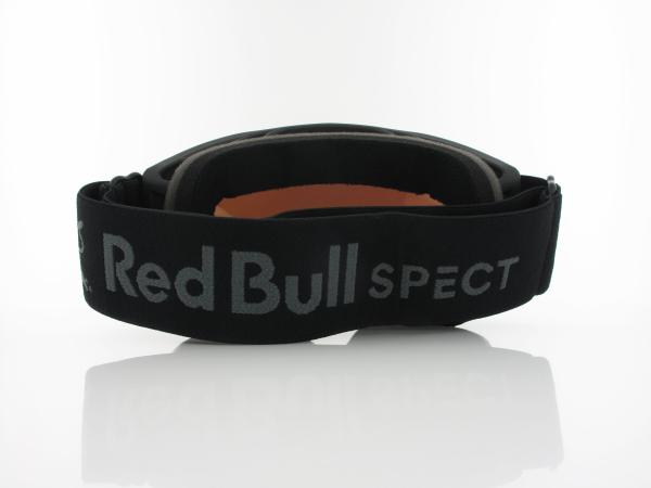 Red Bull SPECT | NEON 01GR3 | matt black black strap grey logo / brown with green mirror