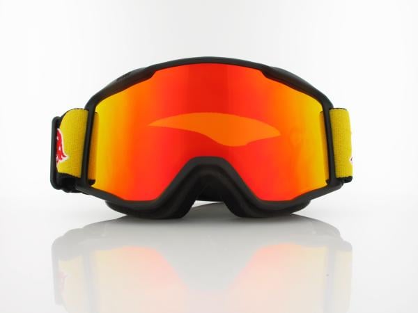 Red Bull SPECT | NEON 02RE2 | matt black black strap colored logo / orange with red mirror