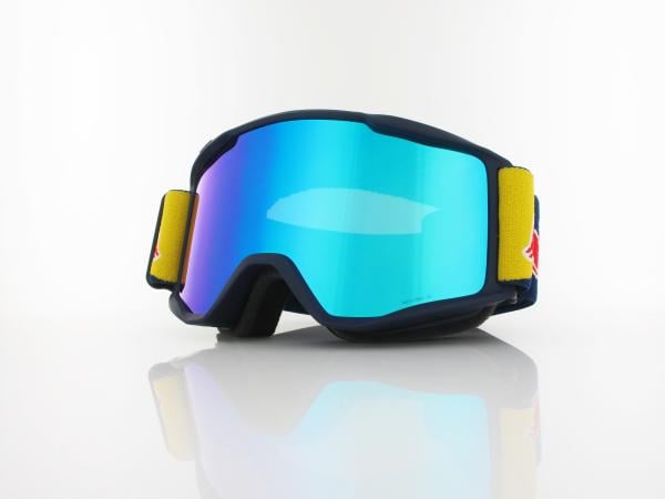 Red Bull SPECT | NEON 03BL3 | matt blue blue strap colored logo / smoke with blue mirror