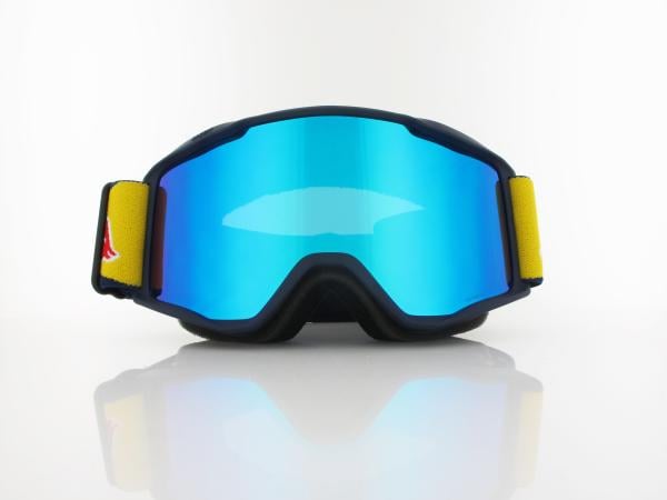 Red Bull SPECT | NEON 03BL3 | matt blue blue strap colored logo / smoke with blue mirror