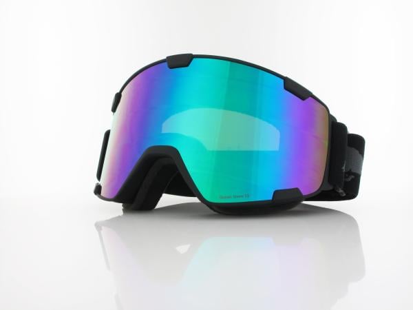 Red Bull SPECT | PARK 18GR3 | matt black black strap grey logo / brown with green mirror