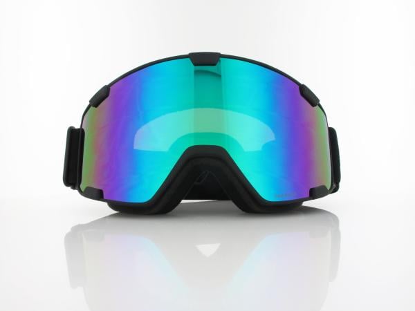 Red Bull SPECT | PARK 18GR3 | matt black black strap grey logo / brown with green mirror