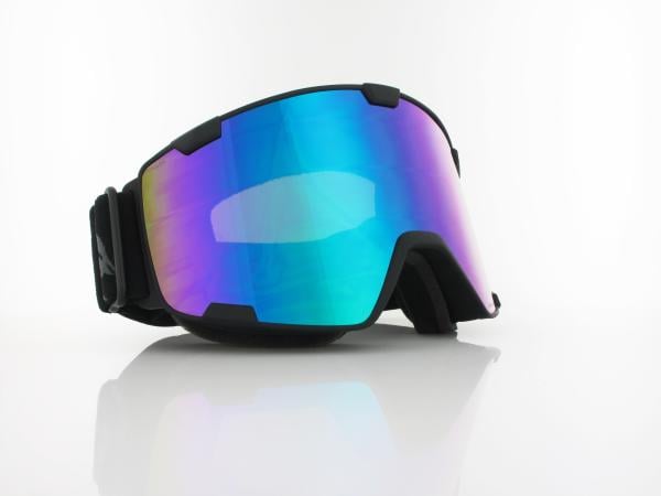 Red Bull SPECT | PARK 18GR3 | matt black black strap grey logo / brown with green mirror