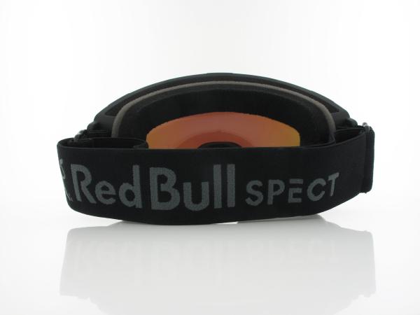 Red Bull SPECT | PARK 18GR3 | matt black black strap grey logo / brown with green mirror
