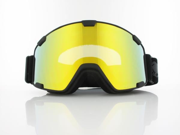 Red Bull SPECT | PARK 18YE2 | matt black black strap grey logo / smoke with yellow mirror