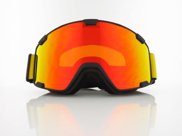 Red Bull SPECT | PARK 20RE2 | matt black black strap colored logo / orange with red mirror