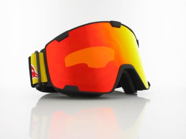 Red Bull SPECT | PARK 20RE2 | matt black black strap colored logo / orange with red mirror