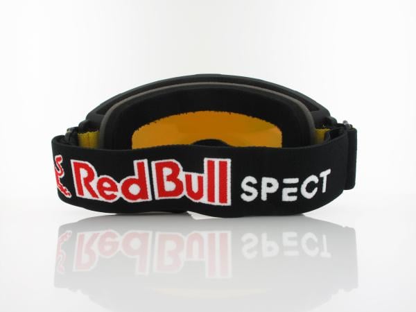 Red Bull SPECT | PARK 20RE2 | matt black black strap colored logo / orange with red mirror