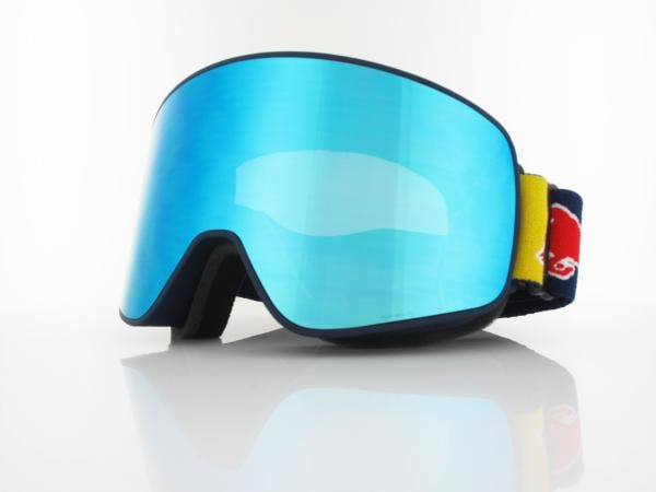Red Bull SPECT | RUSH 14BL3 | matt blue blue strap colored logo / smoke with blue mirror