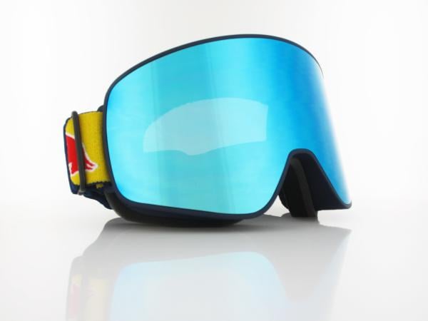 Red Bull SPECT | RUSH 14BL3 | matt blue blue strap colored logo / smoke with blue mirror
