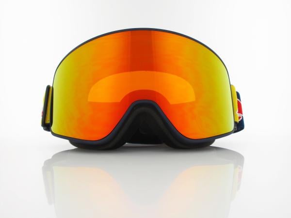 Red Bull SPECT | RUSH 14RE2 | matt blue blue strap colored logo / orange with red mirror