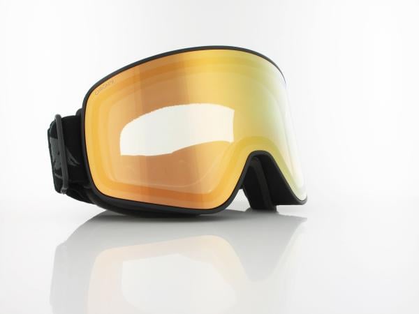 Red Bull SPECT | RUSH 16GOX | matt black black strap grey logo / brown with gold CHROMX