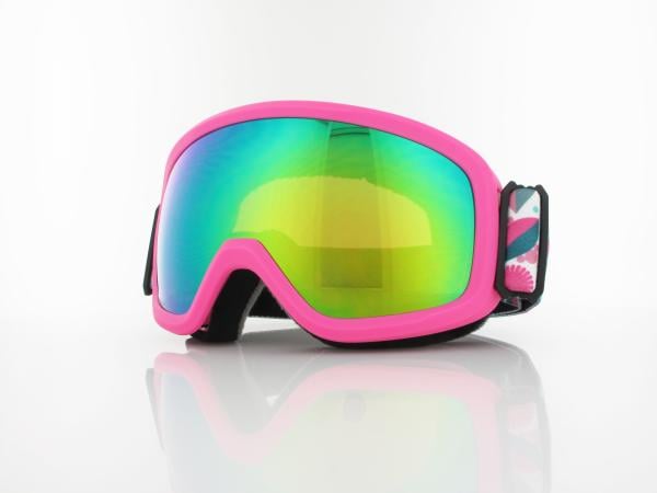 Smith | Snowday M00442 3R699C5 | vivid pink hearts / green sol-x mirror