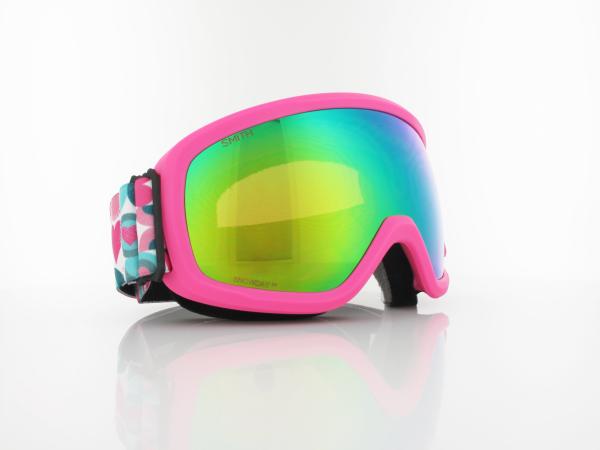 Smith | Snowday M00442 3R699C5 | vivid pink hearts / green sol-x mirror