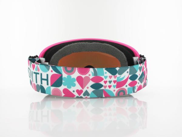 Smith | Snowday M00442 3R699C5 | vivid pink hearts / green sol-x mirror
