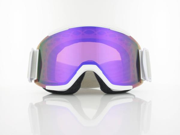 Smith | Squad M00668 33F9941 | white vapor / chromapop everyday violet mirror - clear