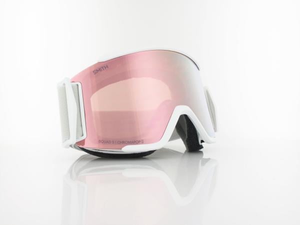 Smith | SQUAD S M00764 33F99M5 | white vapor / chromapop everyday rose gold mirror - clear